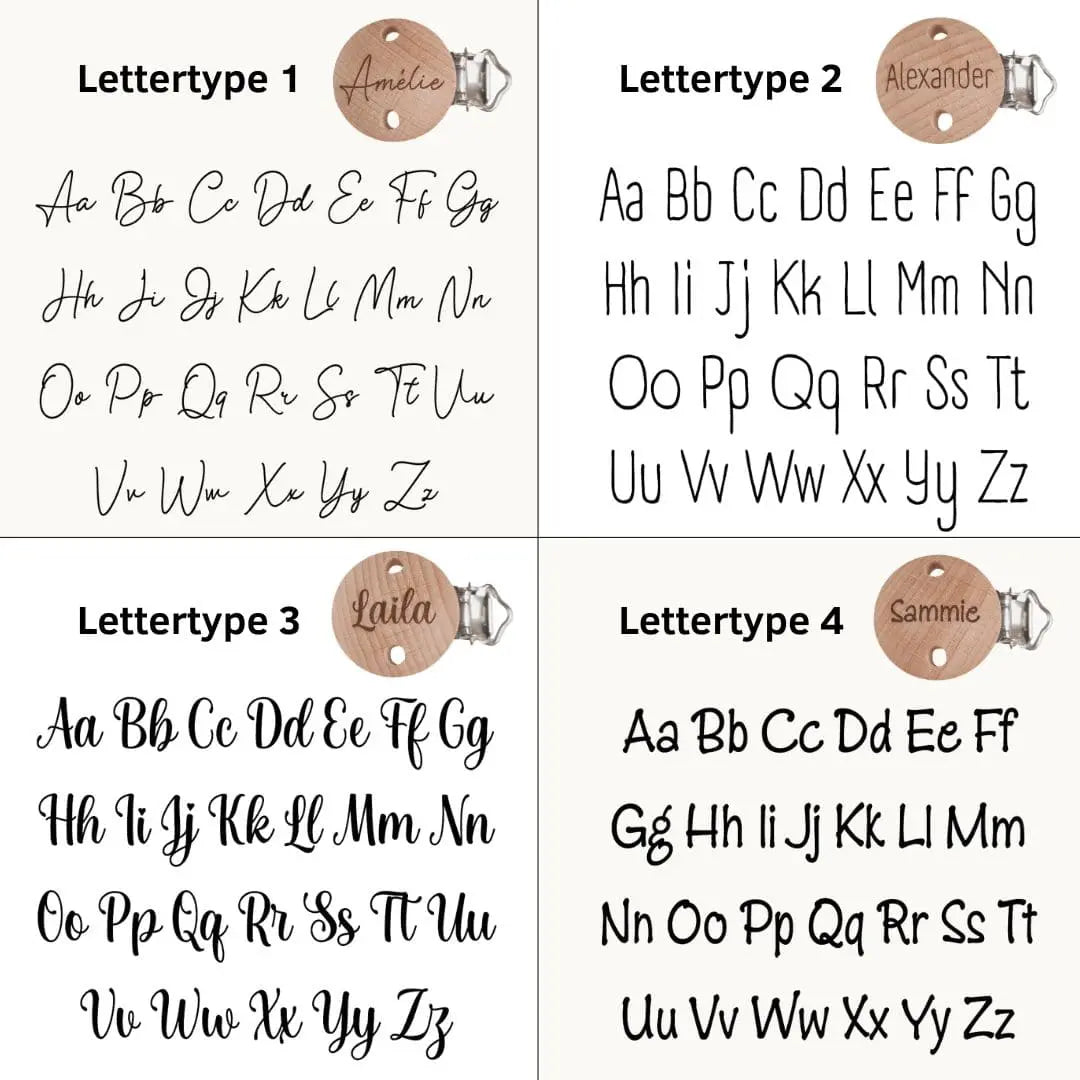 Stel je eigen speenkoord samen - Little Ukkies Speenkoorden